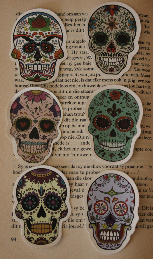 Skull Sticker set