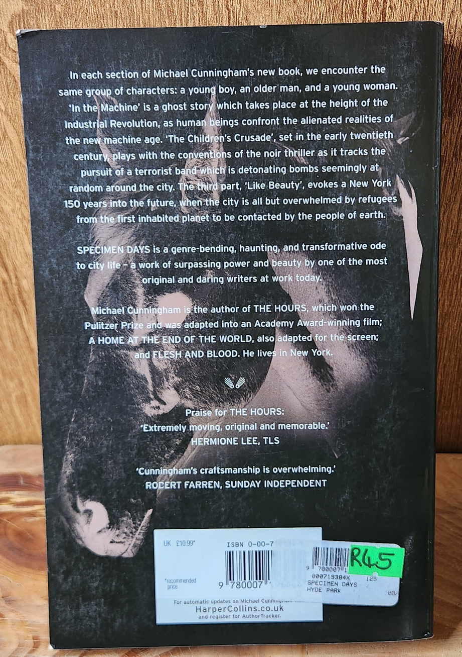 Specimen Days - Michael Cunningham