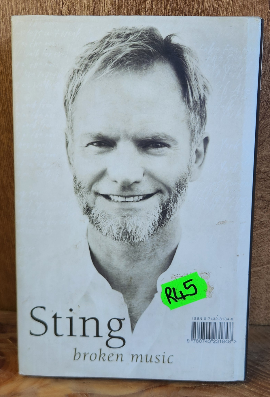 Sting, broken music