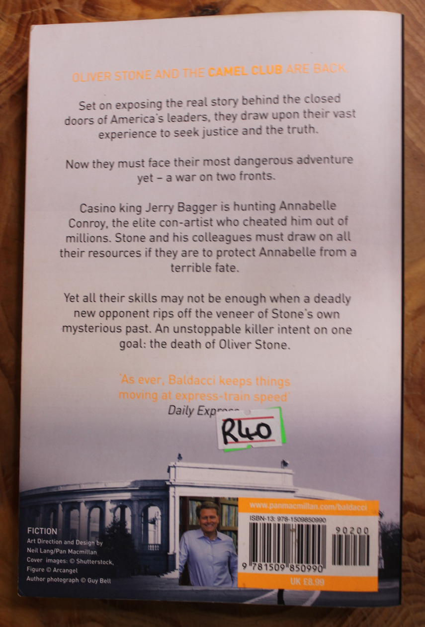 Stone Cold -David Baldacci