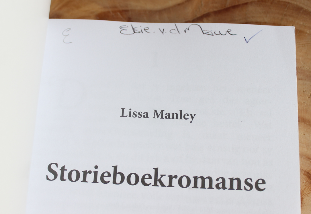 Storieboekromanse - Lissa Manley