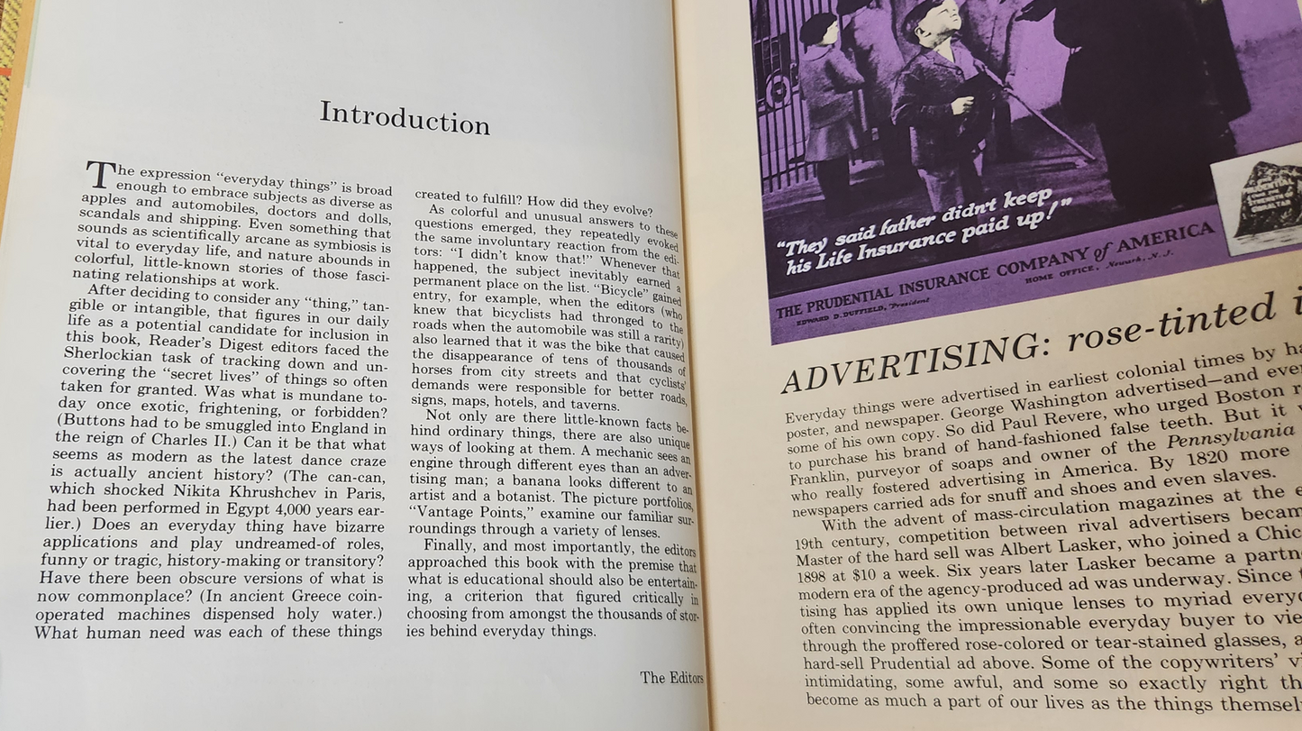 Stories behind everyday things - Reader's Digest
