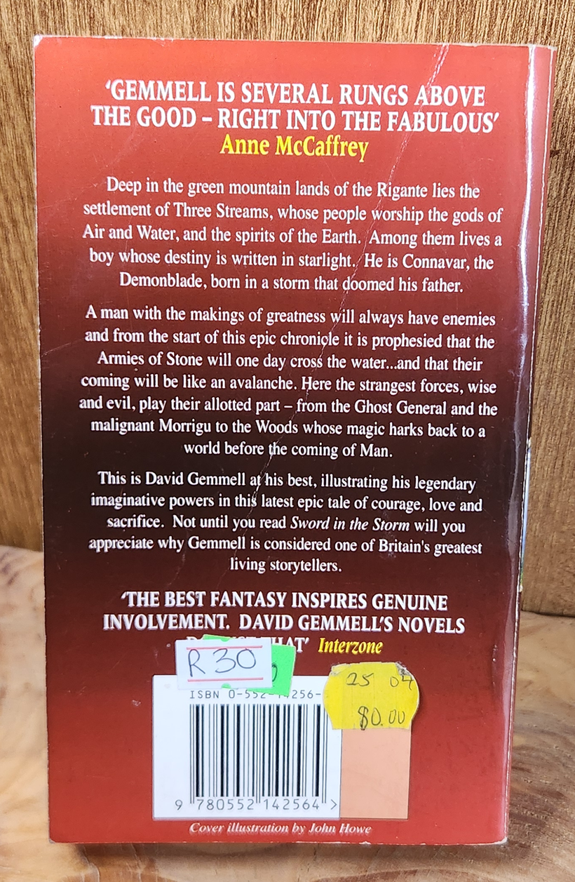 Sword in the storm - David Gemmell