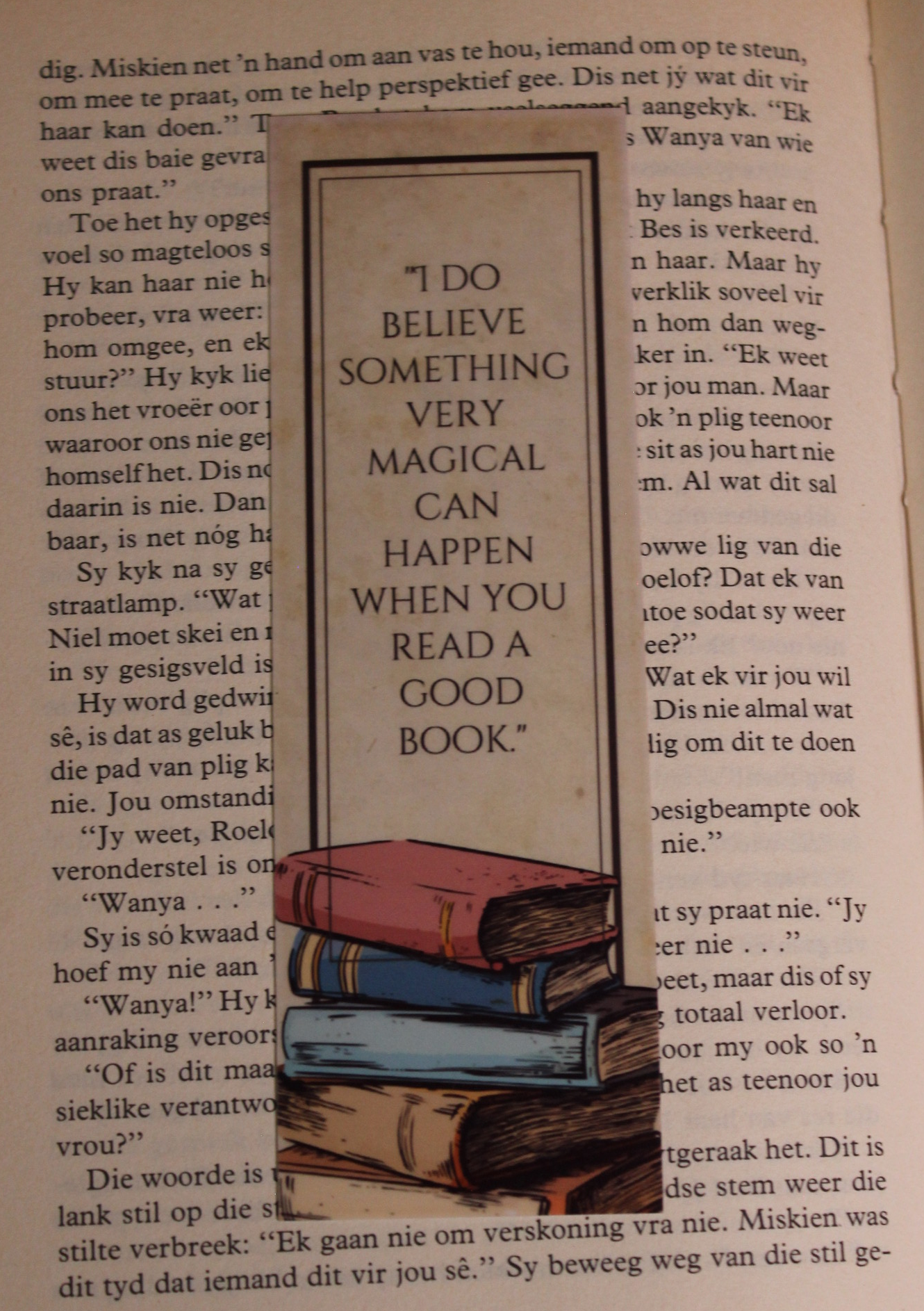 Laminated bookmark 42