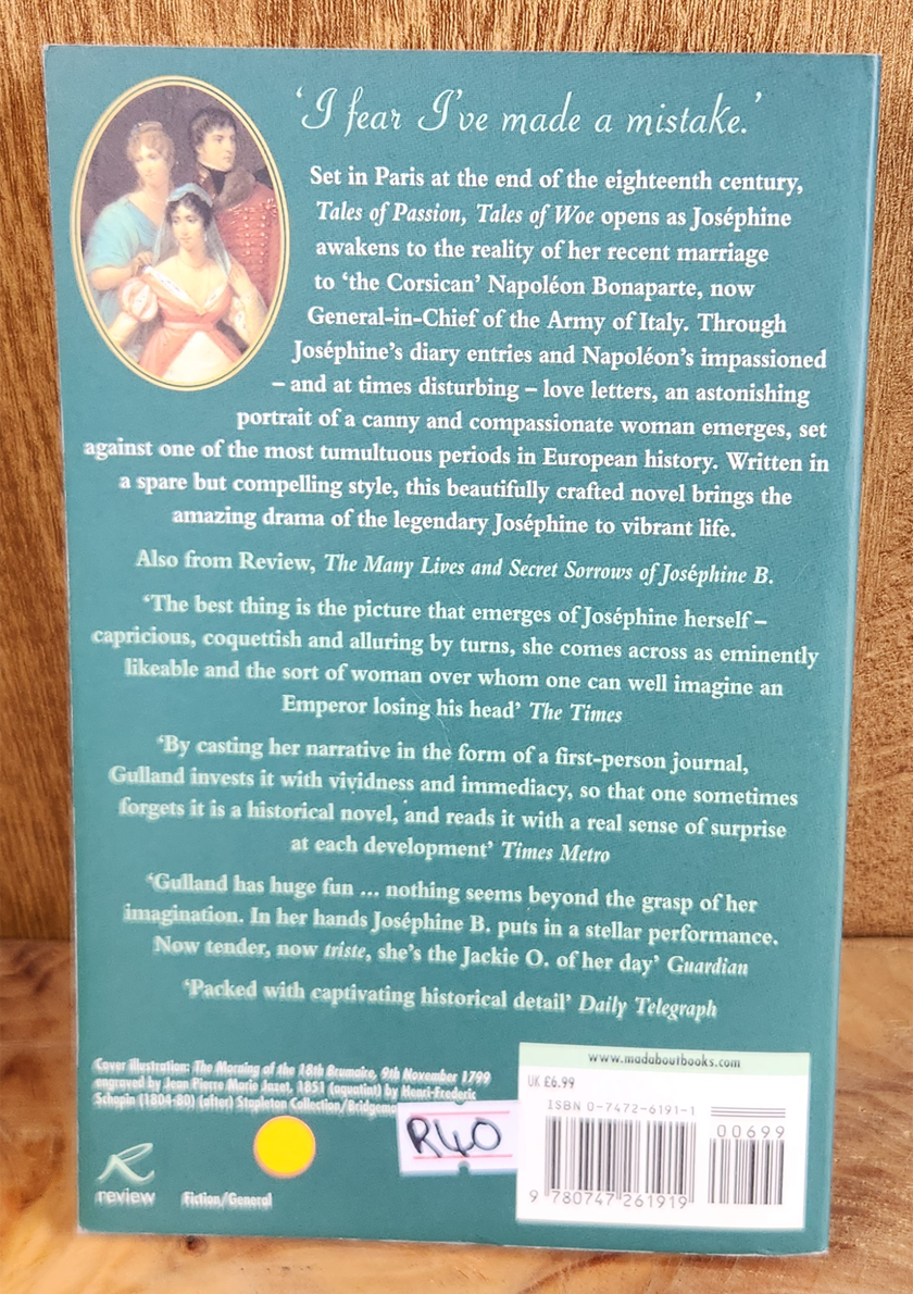 Tales of Passion, Tales of Woe - Sandra Gulland