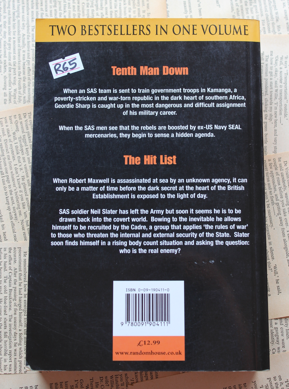 Tenth man down, The hit list - Chris Ryan