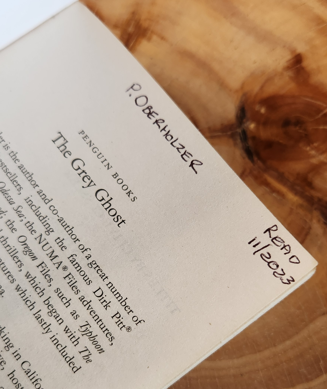 The Grey Ghost - Clive Cussler