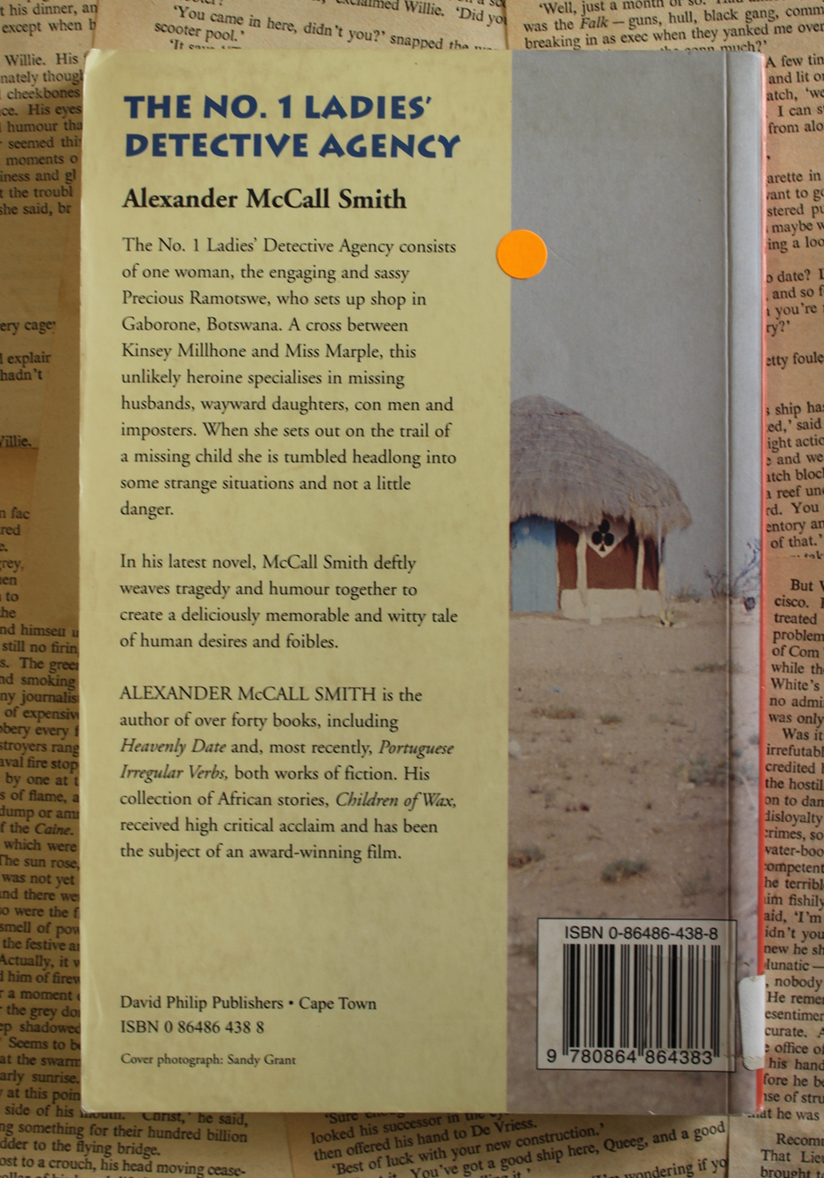 The No. 1 ladies' detective agency - Alexander McCall Smith