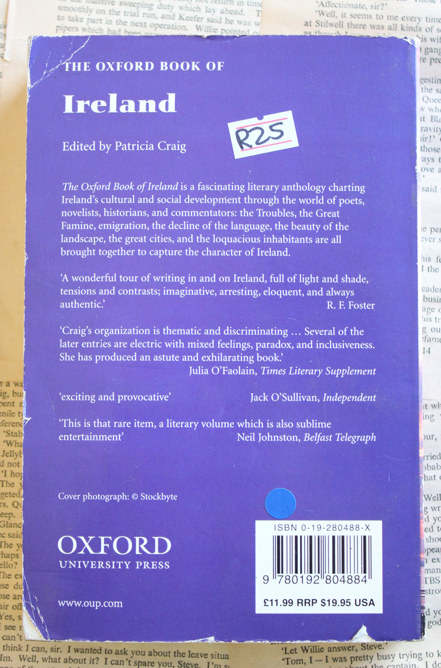 The Oxford Book of Ireland - Patricia Craig