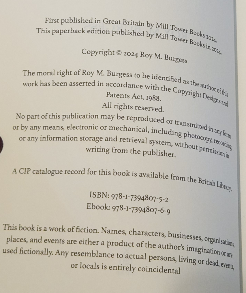 The Price We Pay - Roy M. Burgess