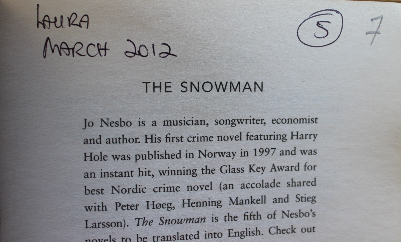 The Snowman - Jo Nesbo