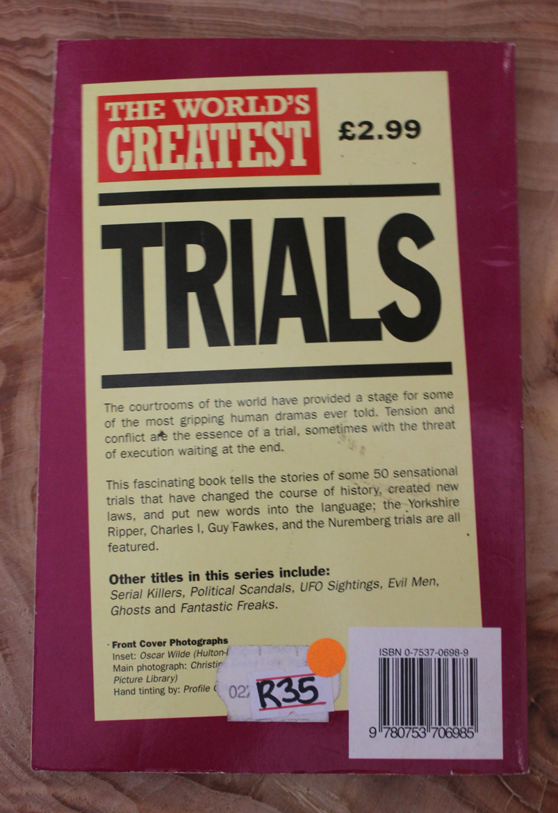 The World's Greatest Trials - Tim Healey