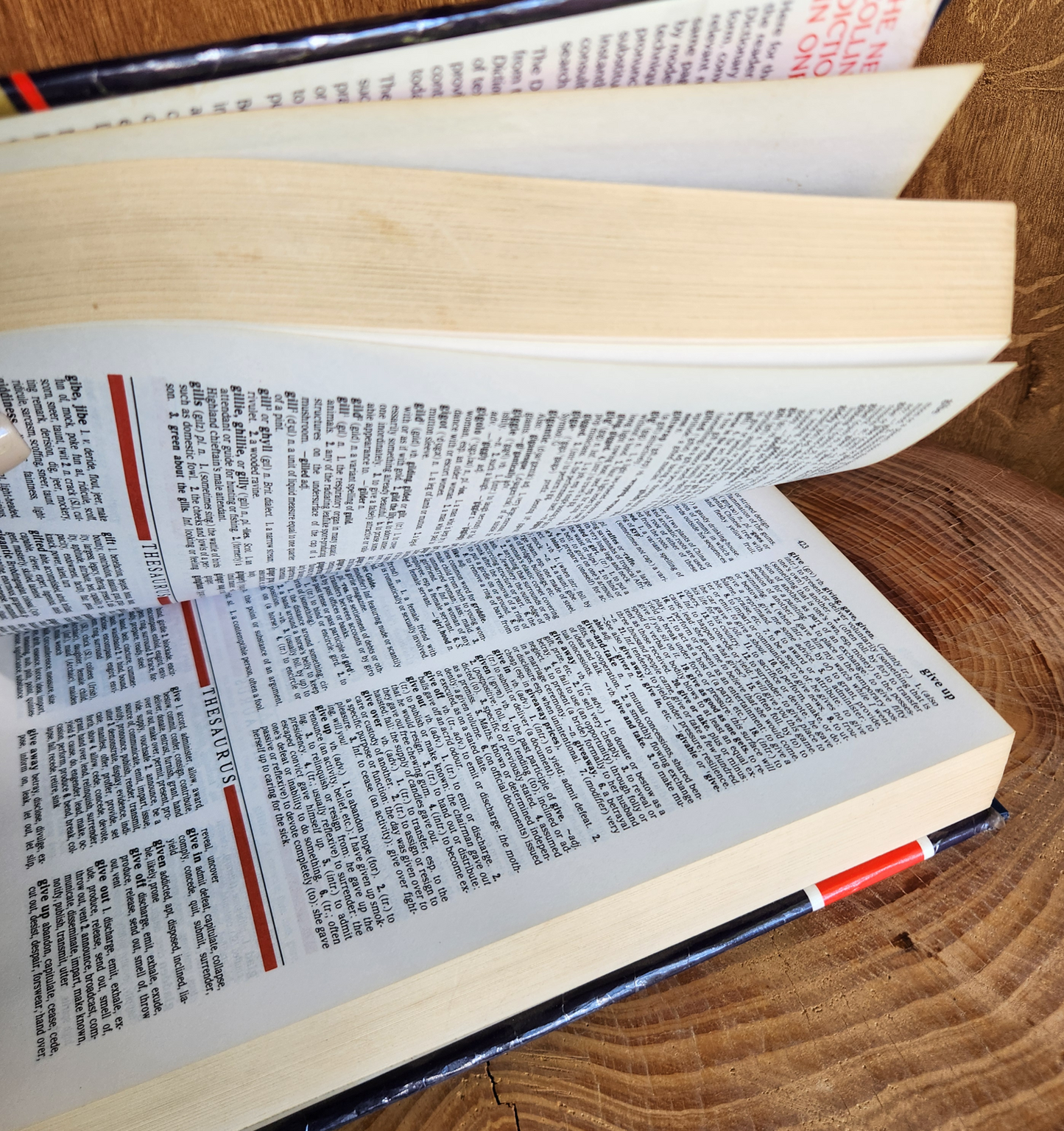 The Collins Dictionary and Thesaurus in one volume