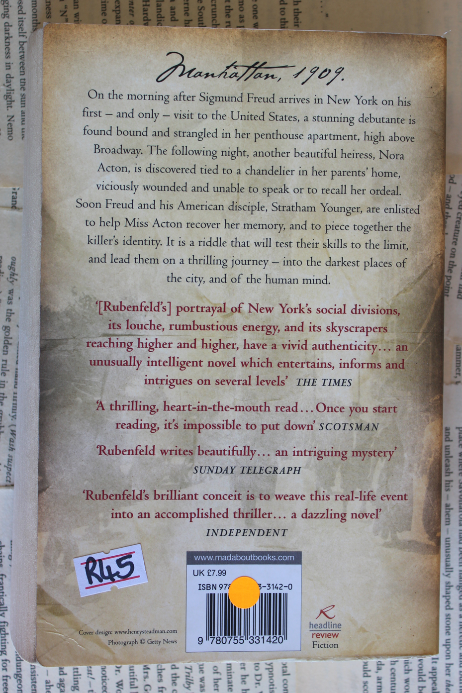 The Interpretation of Murder - Jed Rubenfeld