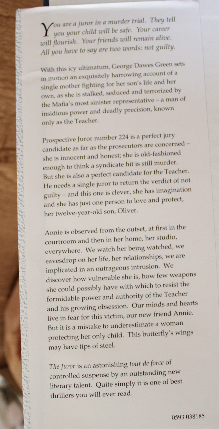 The Juror - George Dawes Green