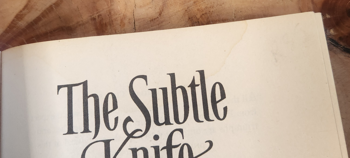 The Subtle Knife - Philip Pullman