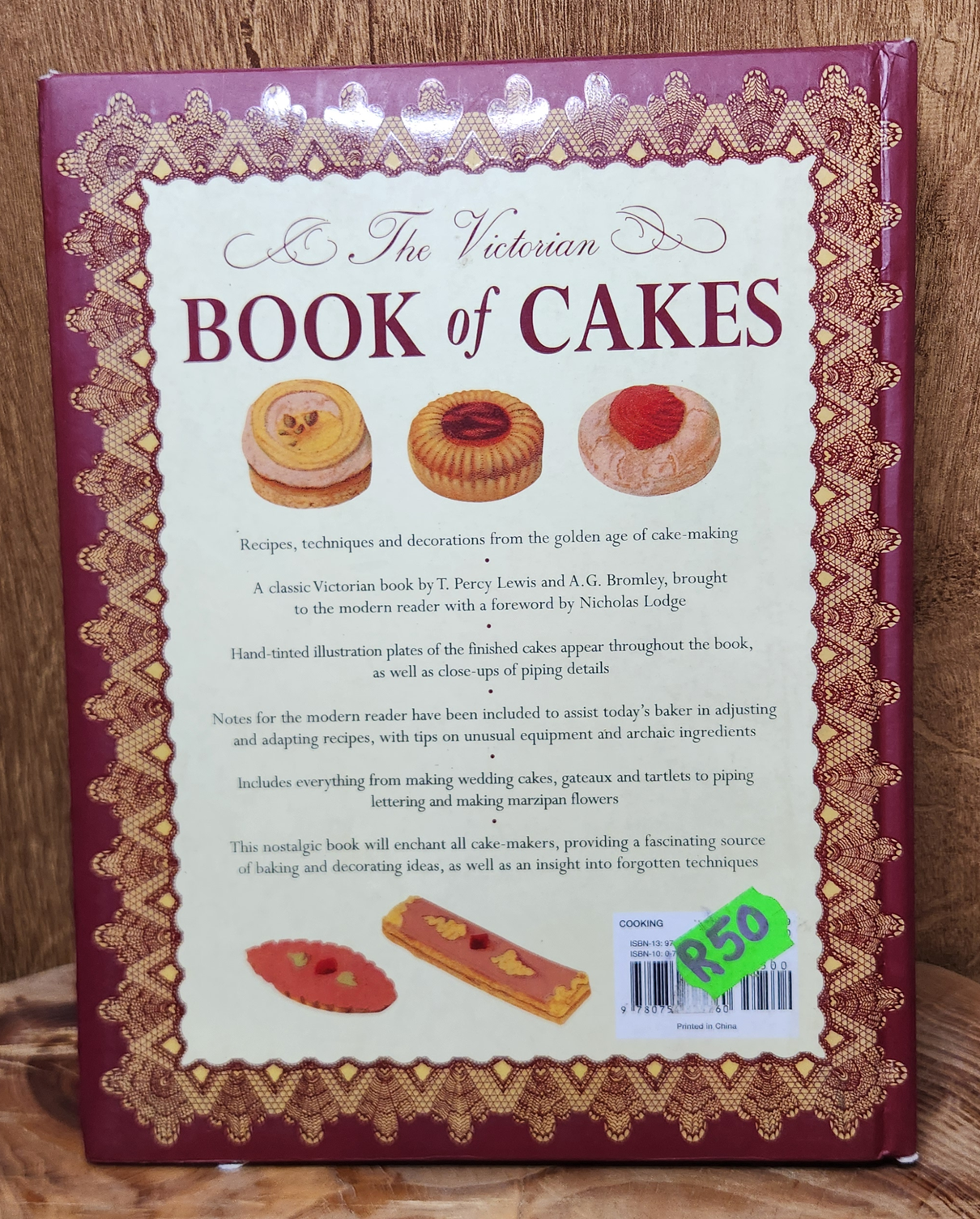 The Victorian Book of Cakes - Nicholas Lodge