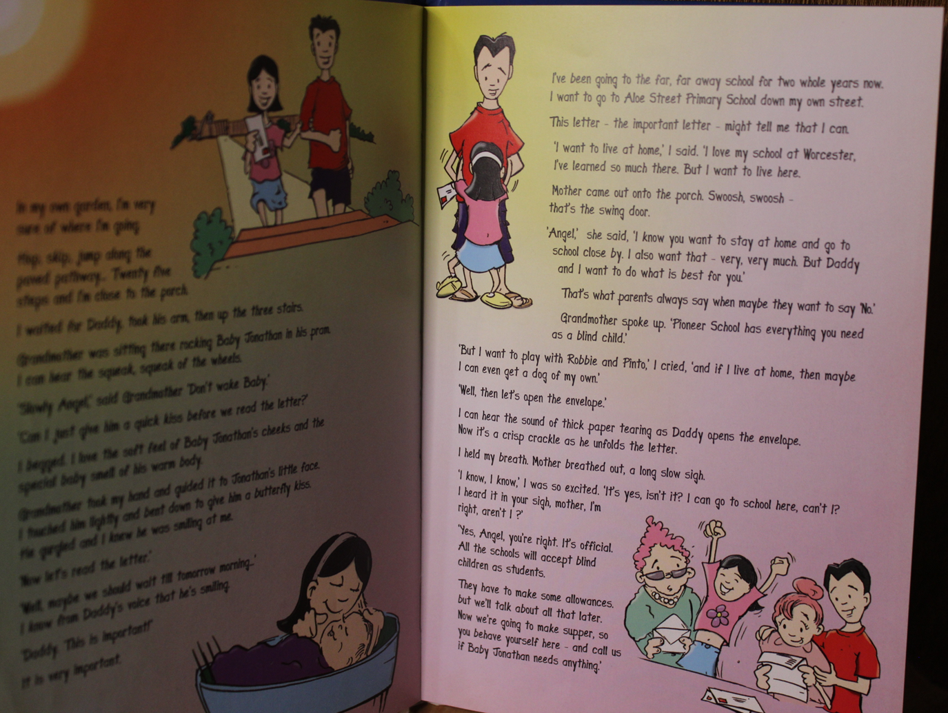 The adventure of angel and friends