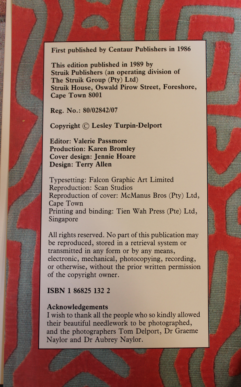 The complete book of applique and patchwork , Lesley Turpin-Delport