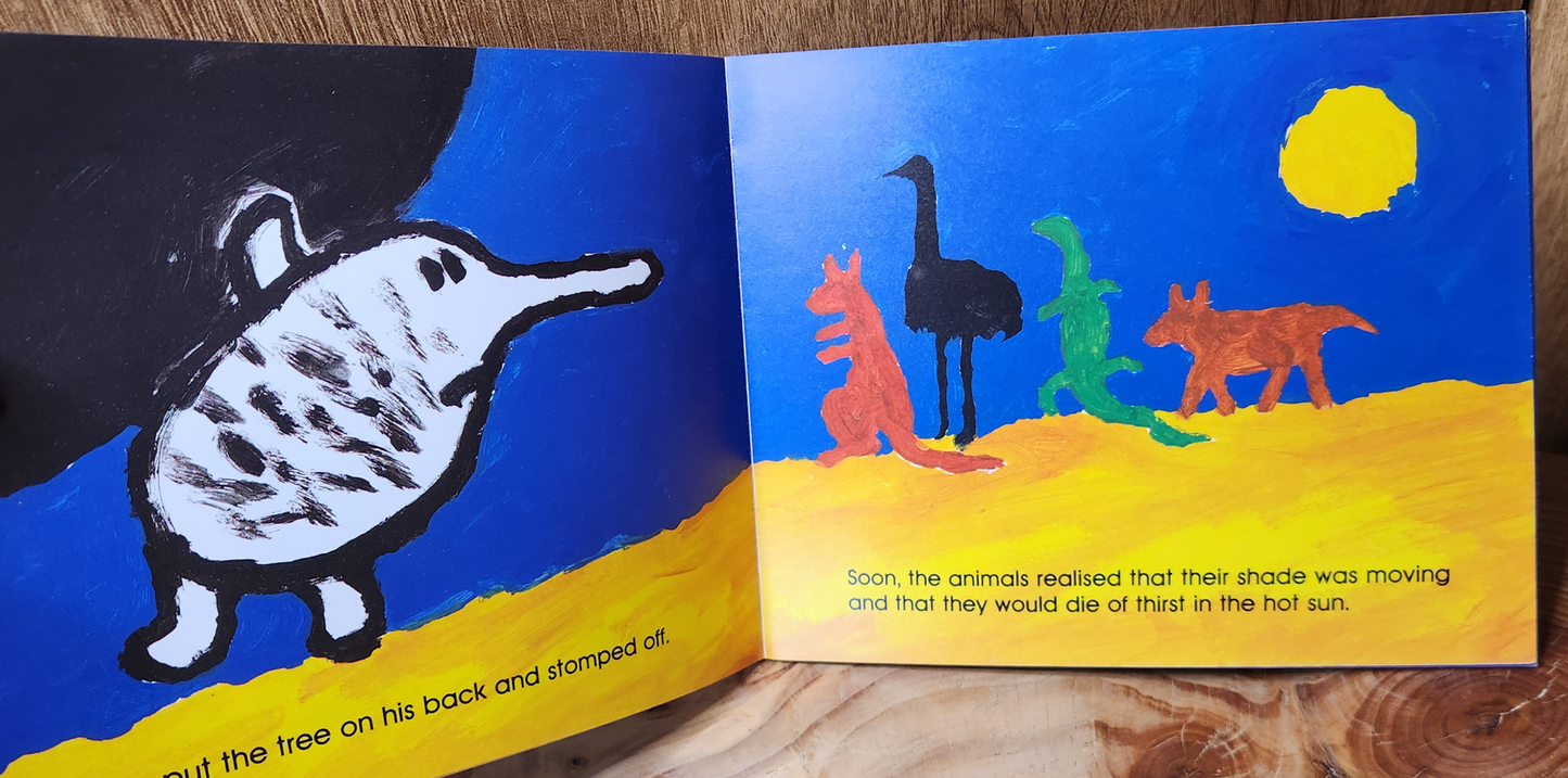 The echidna and the shade tree