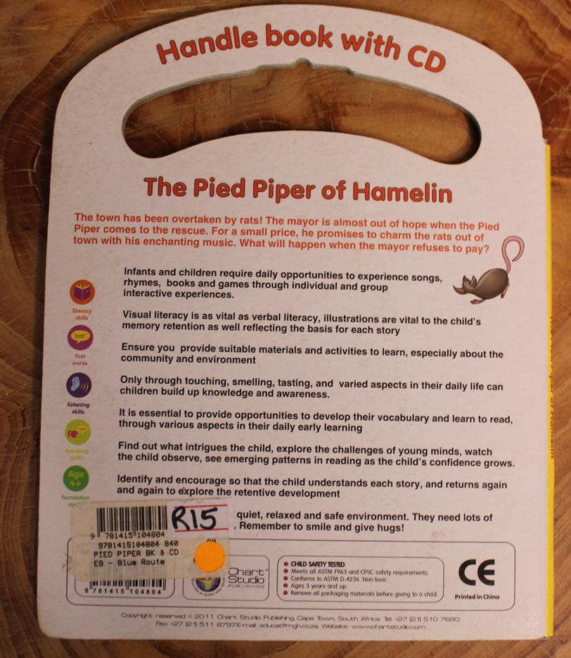 The pied piper of Hamelin