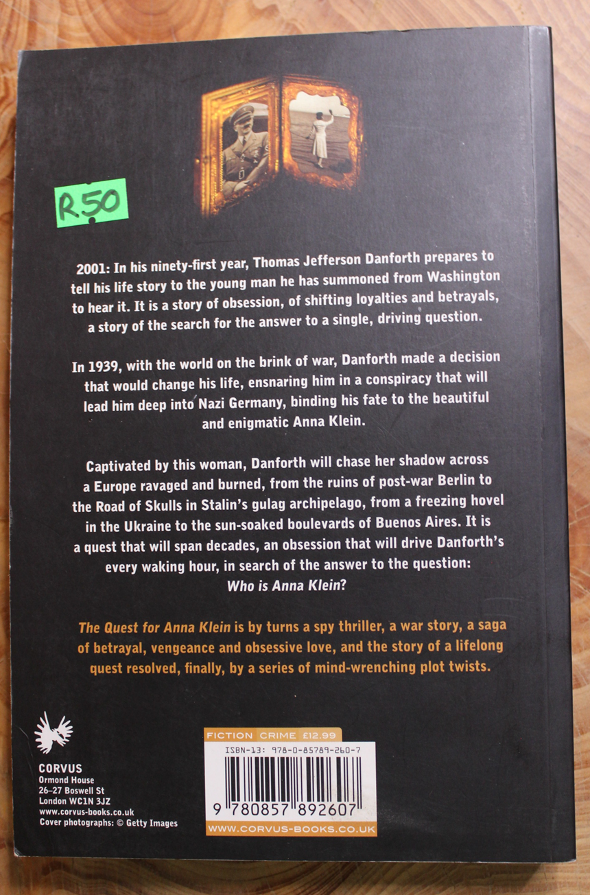 The quest for Anna Klein - Thomas Cook