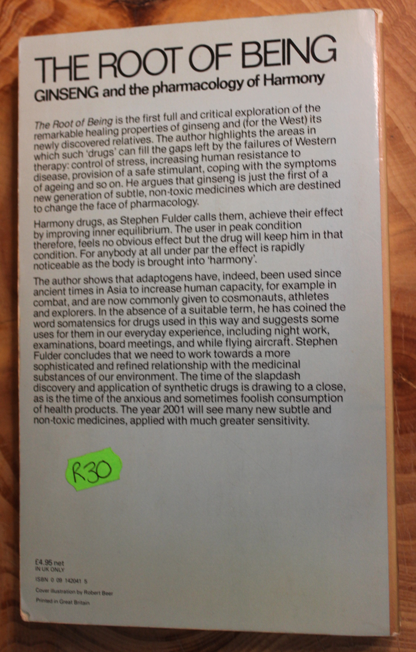 The root of being - Stephen Fulder