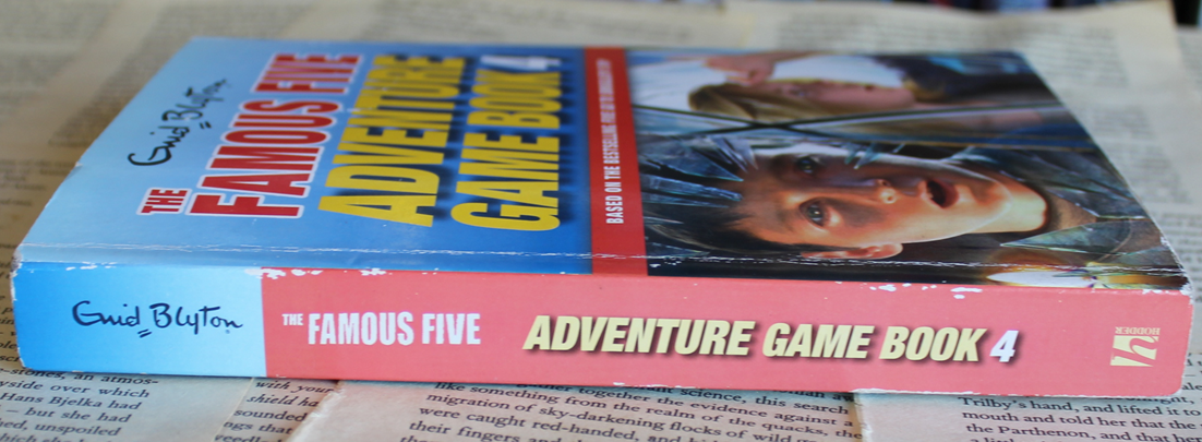 The famous five adventure game book 4 - Enid Blyton