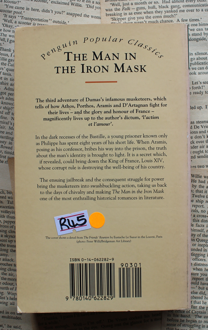 The man in the iron mask - Alexandre Dumas