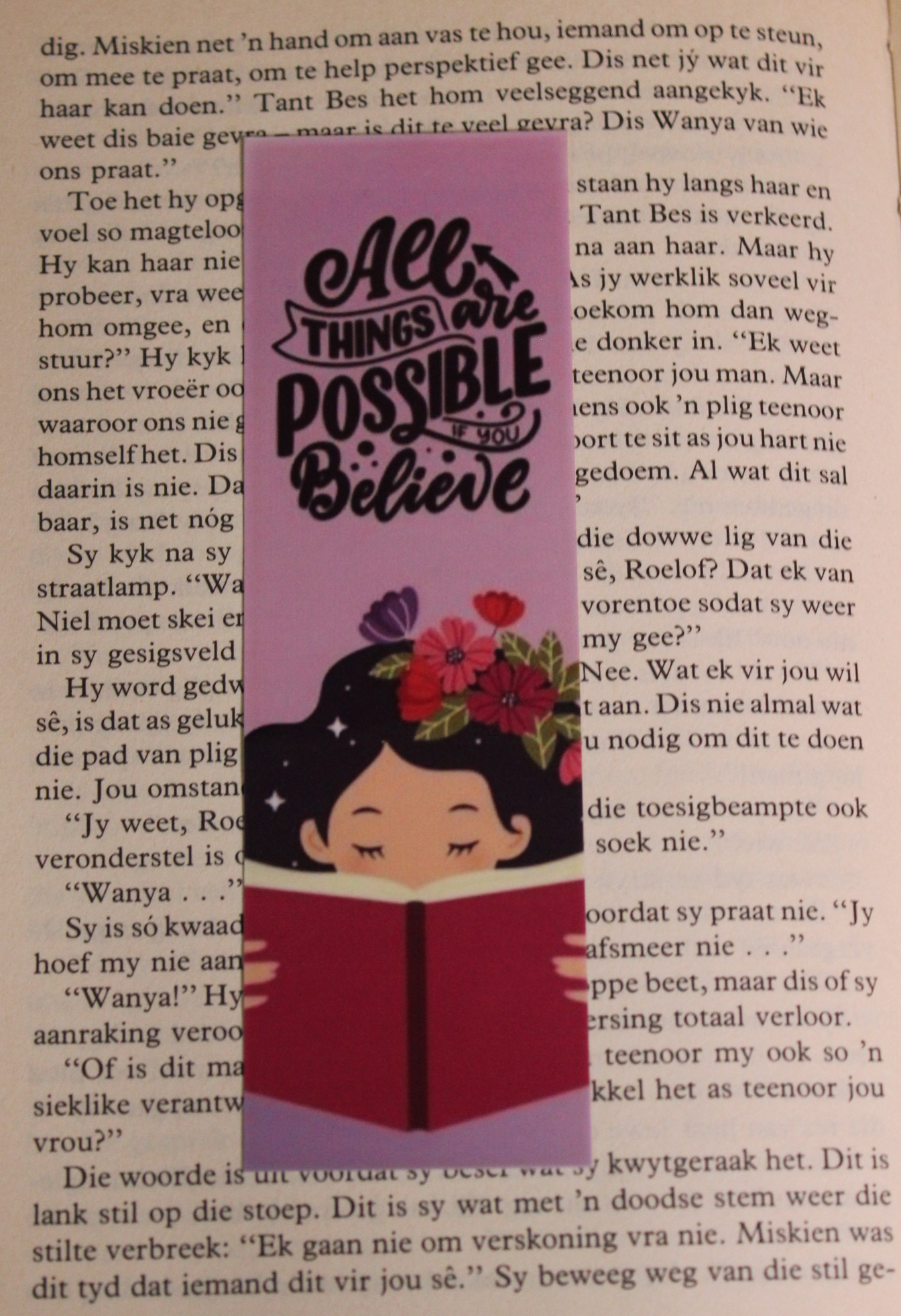 Laminated bookmark 44