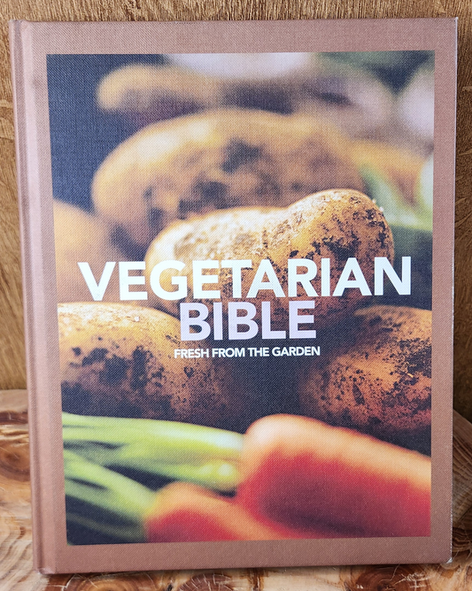 Vegetarian Bible, fresh from the garden