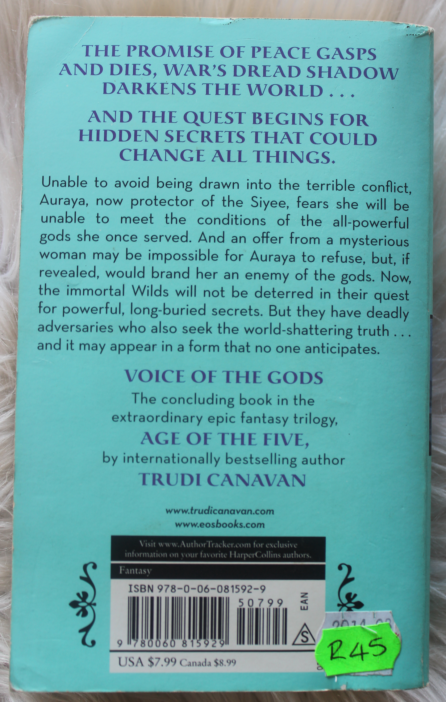 Voice of the Gods - Trudi Canavan