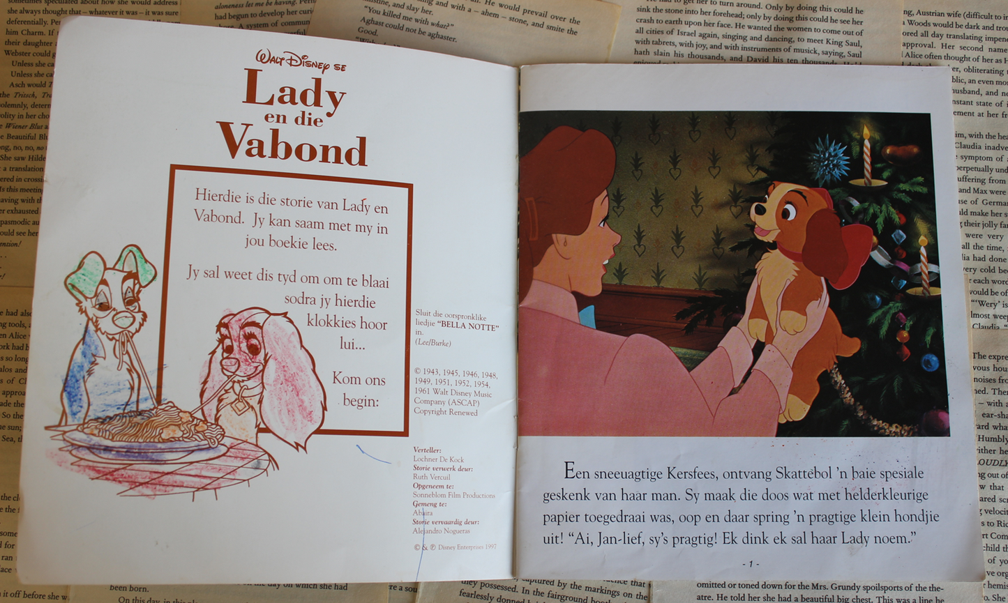 Walt Disney se Lady en die Vabond