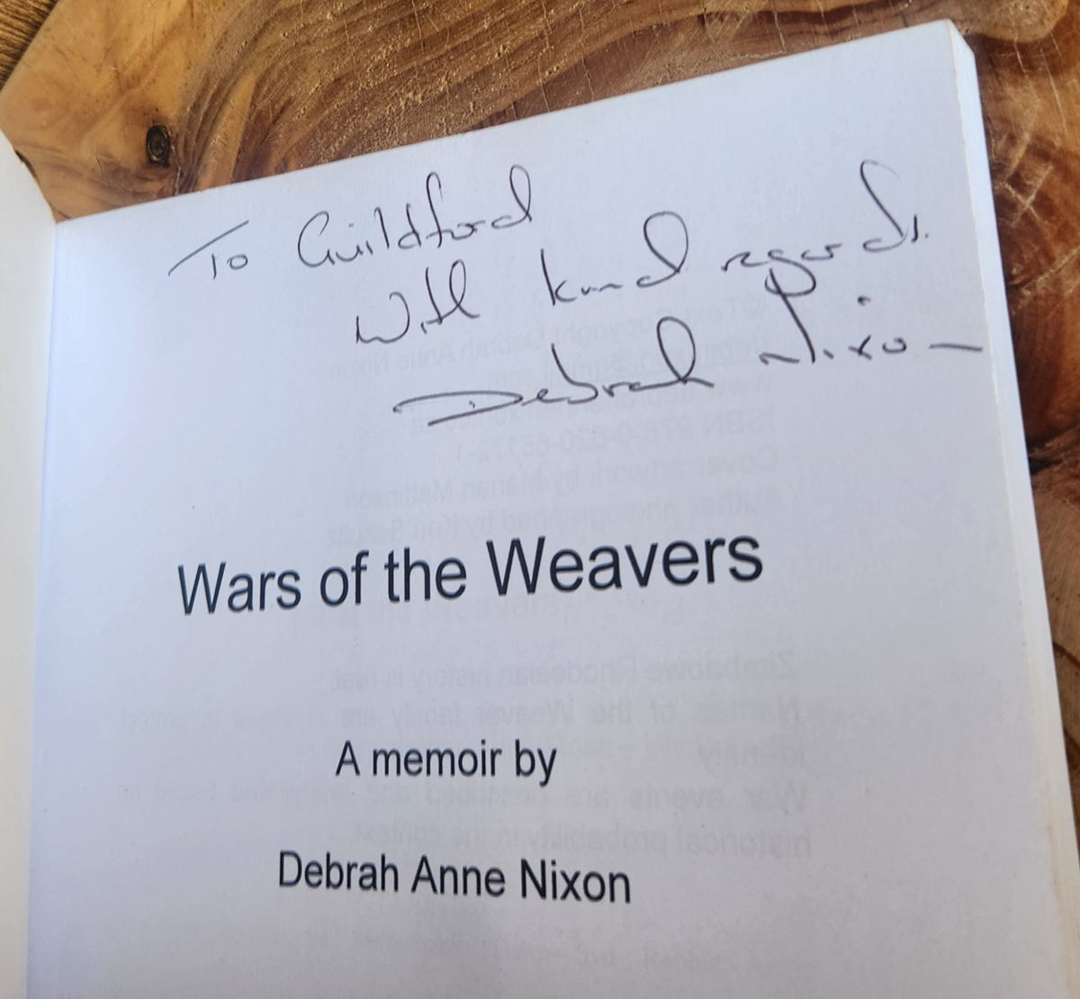 Wavers of the Weavers - Debrah Anne Nixon