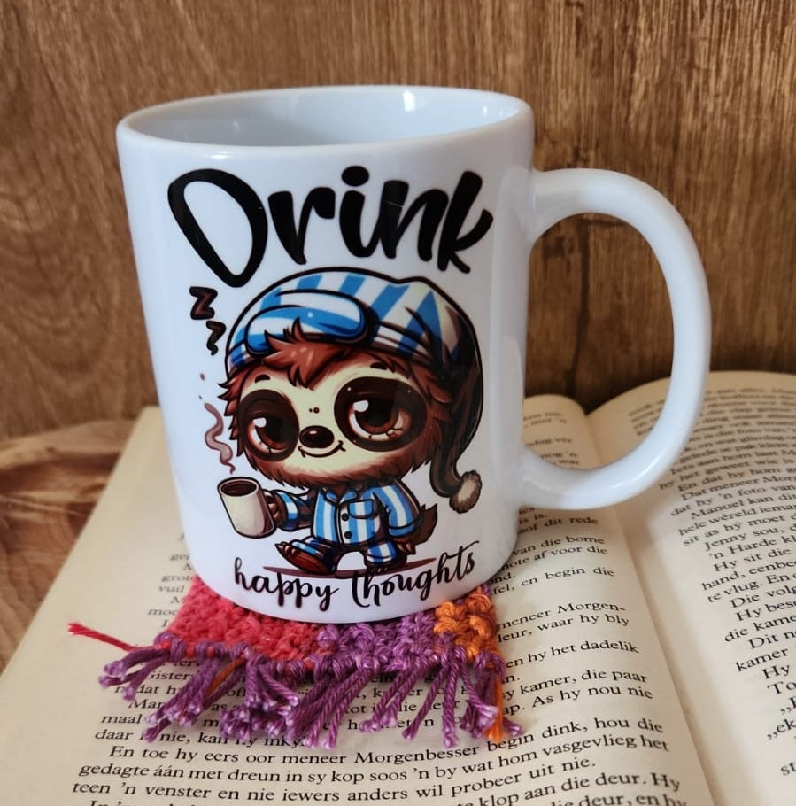 Mug Rug with Tussels 2