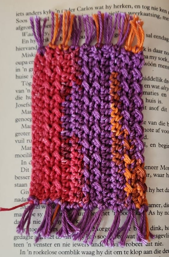 Mug Rug with Tussels 2