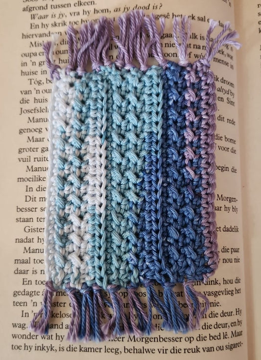 Mug Rug with Tussels 6