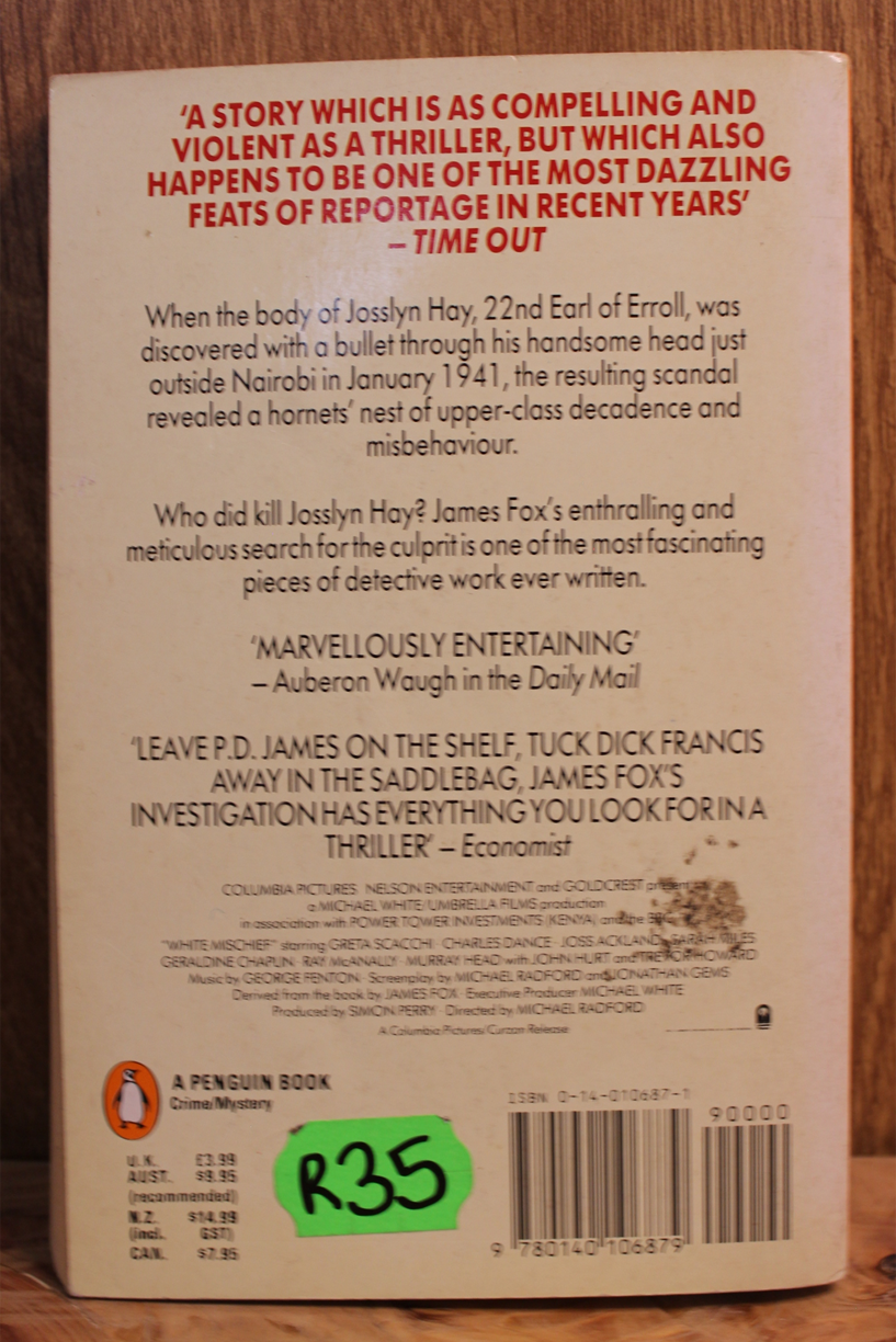 White Mischief - James Fox