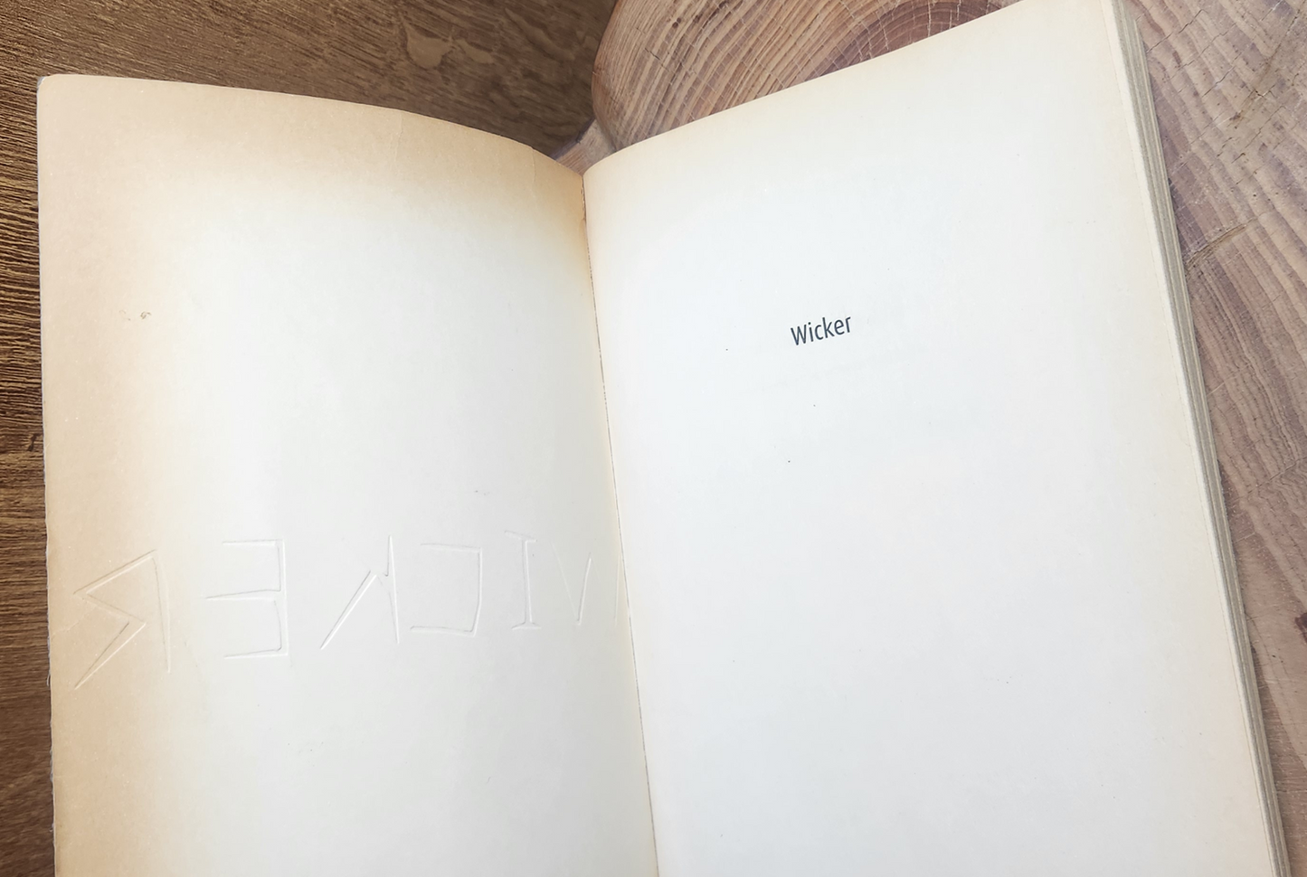 Wicker - Kevin Guilfoile