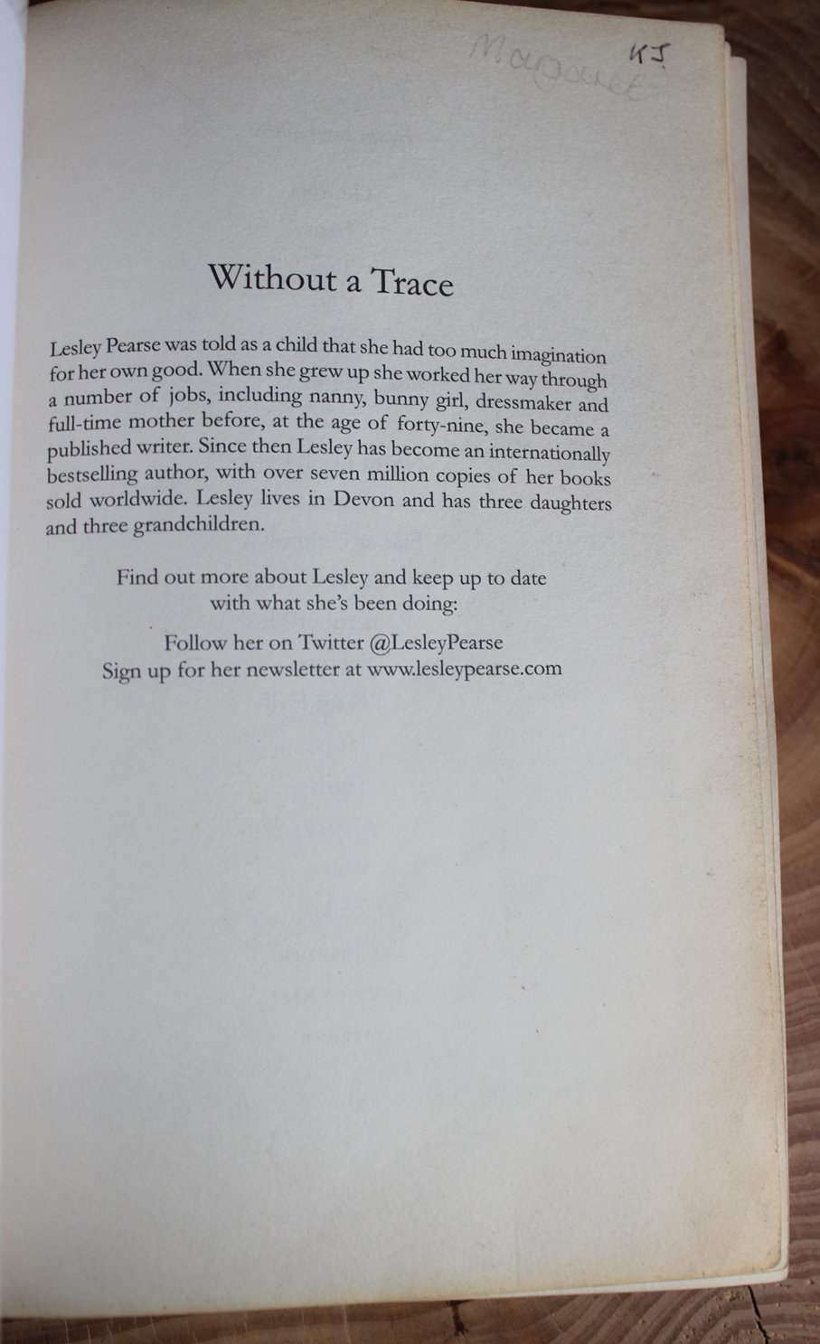 Without a Trace - Lesley Pearse