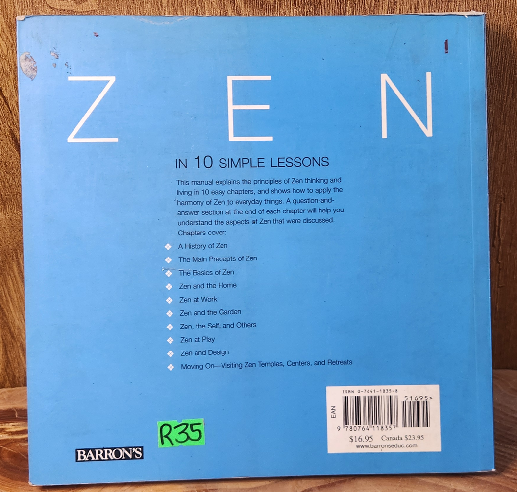Zen in 10 simple lessons - Anthony ManuTu Lee and David Weiss