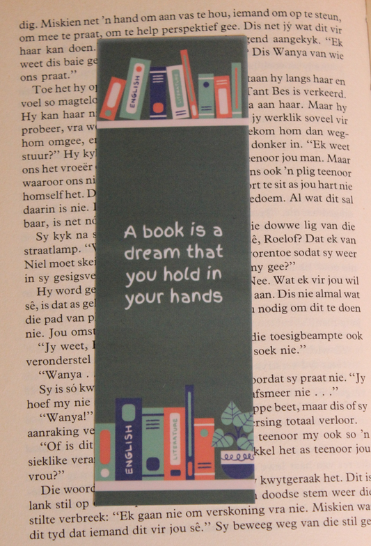 Laminated bookmark 18