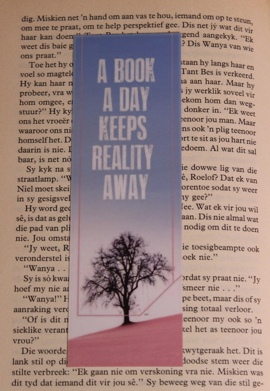 Laminated bookmark 20