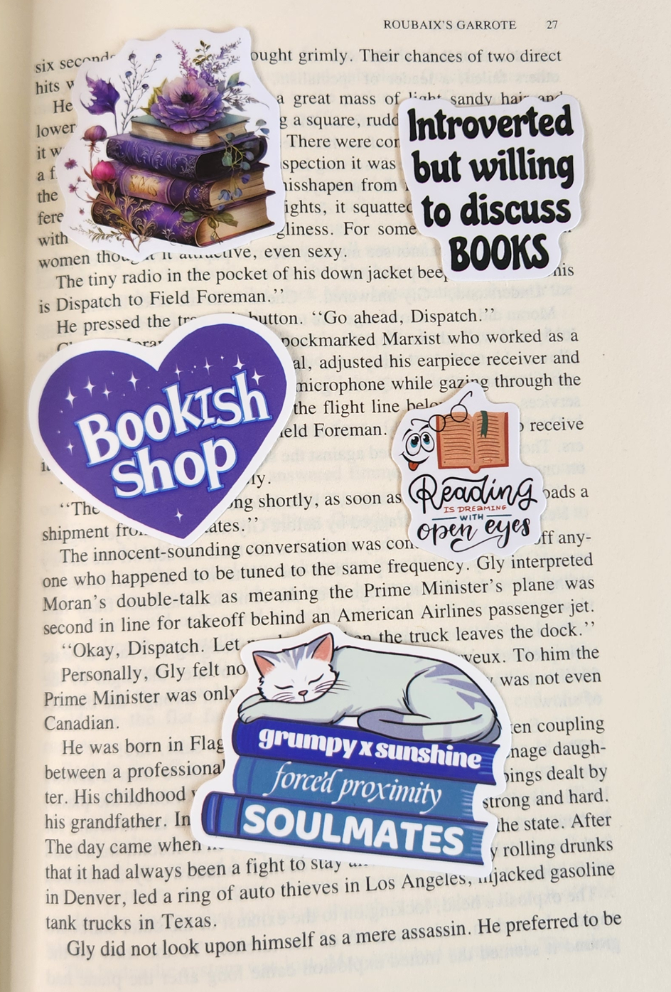 Book Sticker Set 3
