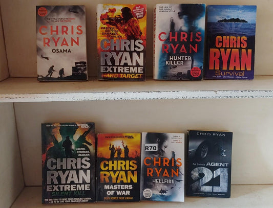 8 Chris Ryan books
