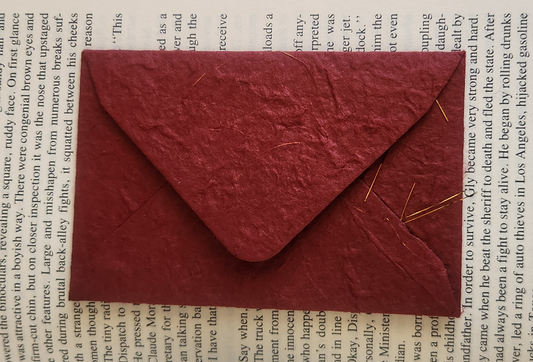 Maroon Envelope