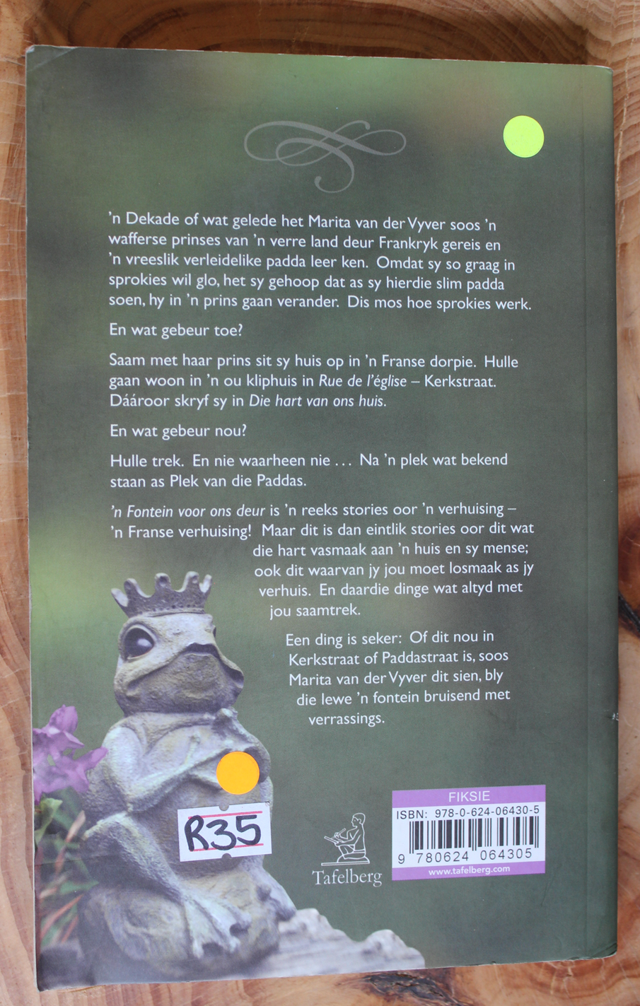 'n Fontein Voor one Deur - Marita van der Vyver