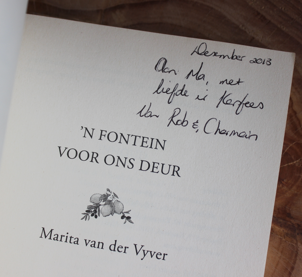 'n Fontein Voor one Deur - Marita van der Vyver