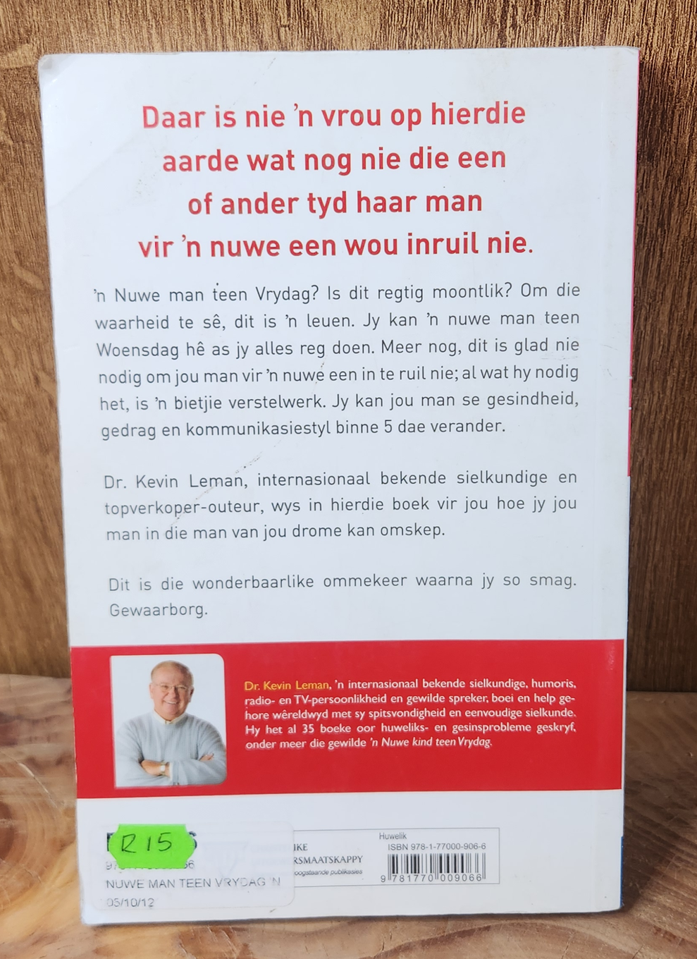 'n Nuwe man teen Vrydag - Dr. Kevin Leman