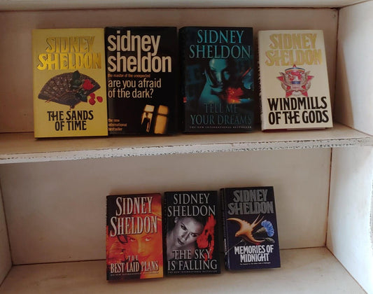 7 Sidney Sheldon books